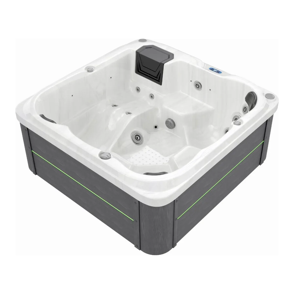 Spa Breeze coloris blanc — vue d'ensemble 2