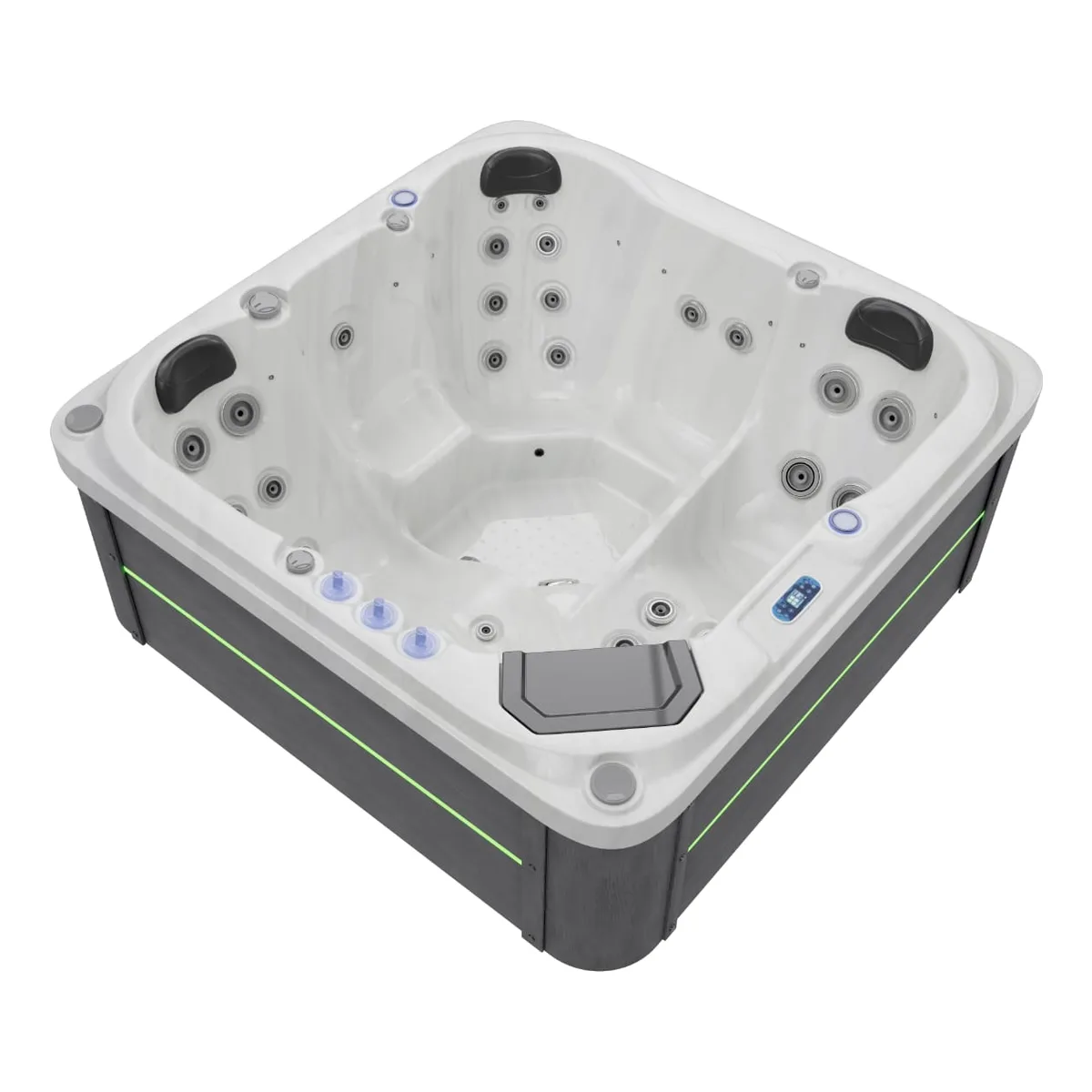 Spa Ease coloris blanc — vue d'ensemble 3