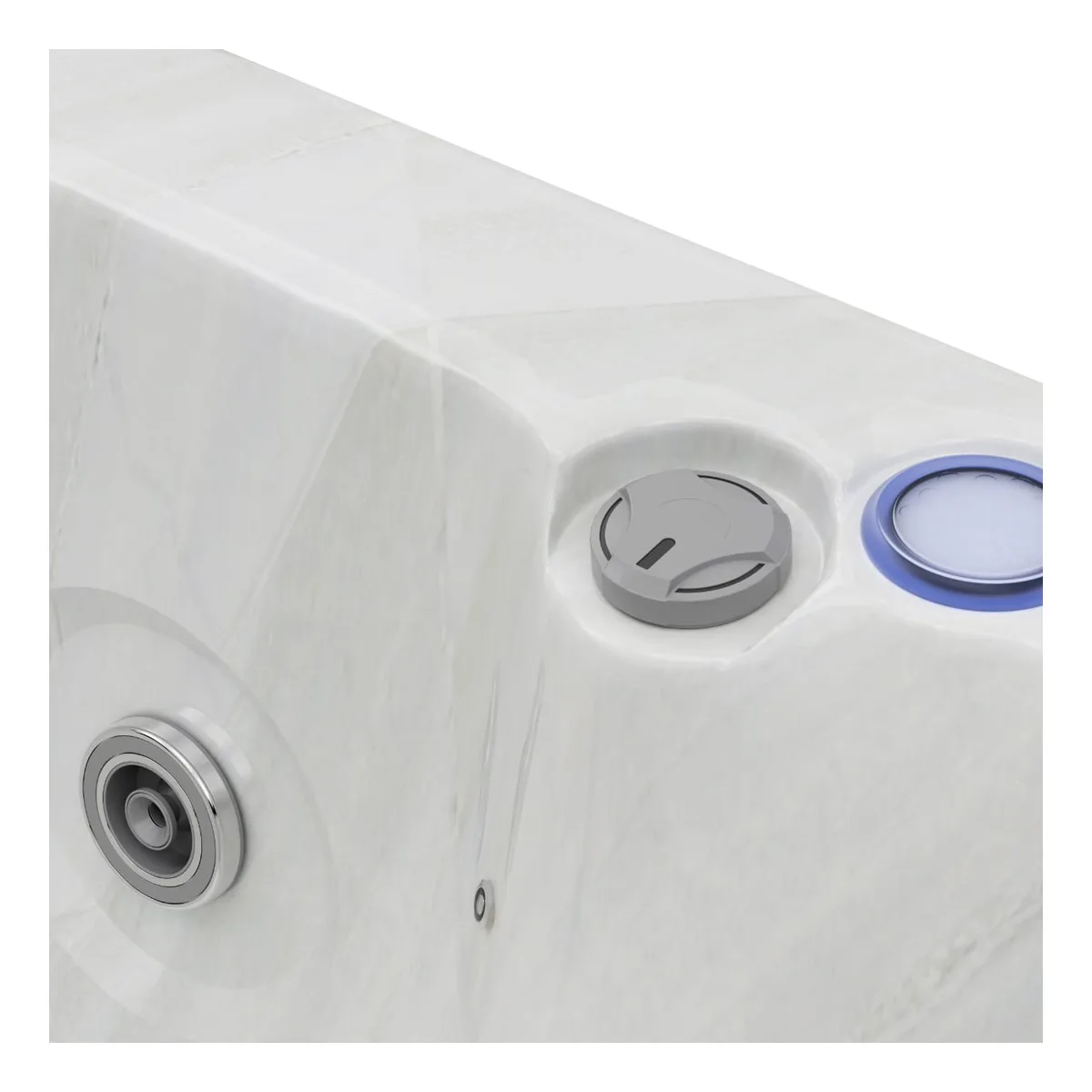 Spa Ease coloris blanc — détail 3