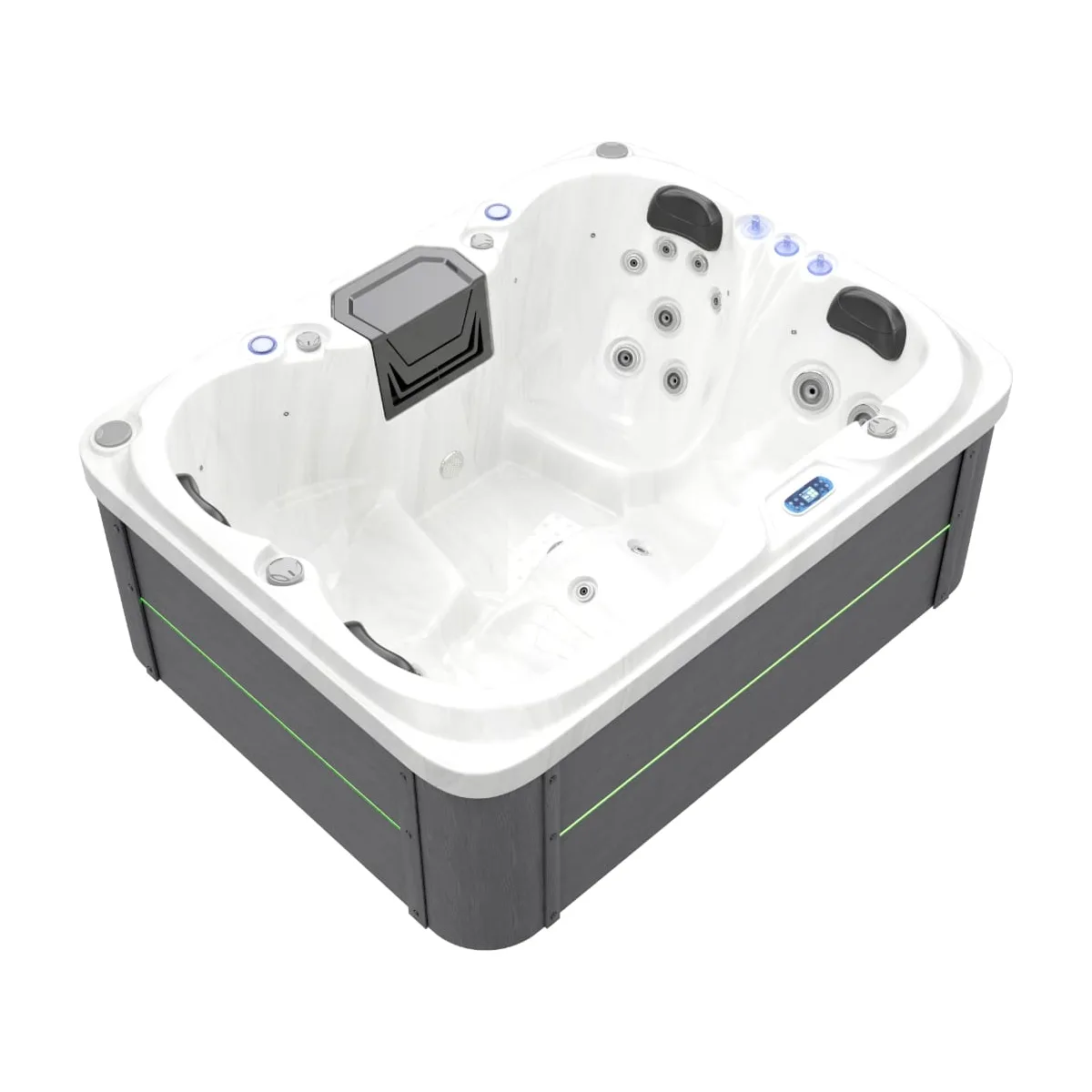 Spa Nexus coloris blanc — vue d'ensemble 2