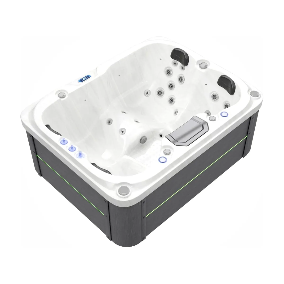 Spa Nexus coloris blanc — vue d'ensemble 4