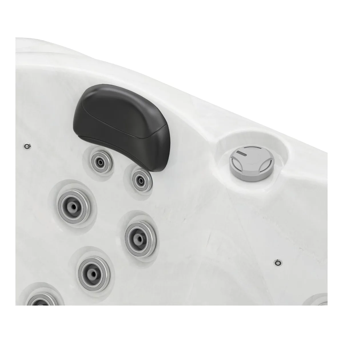 Spa Nexus coloris blanc — détail 2