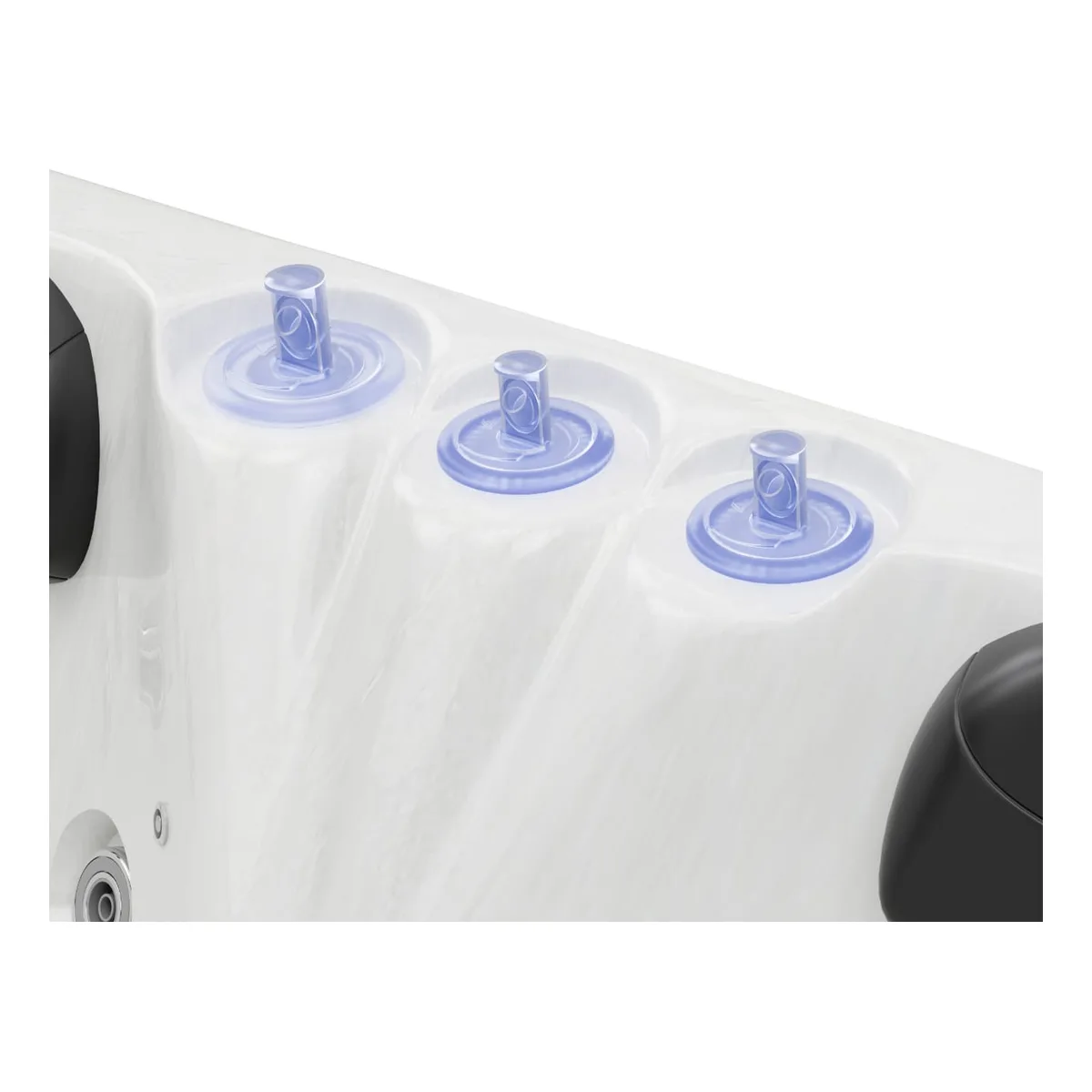 Spa Nexus coloris blanc — détail 3