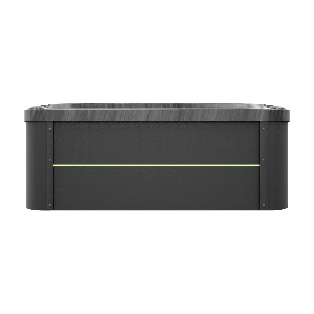 Spa Nexus coloris noir — vue de profil