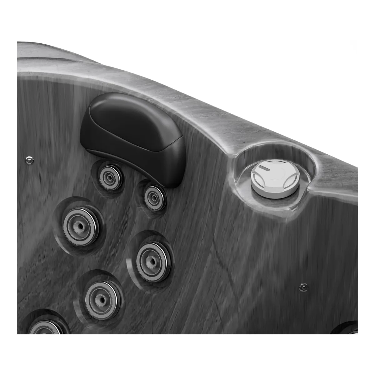 Spa Nexus coloris noir — détail 2