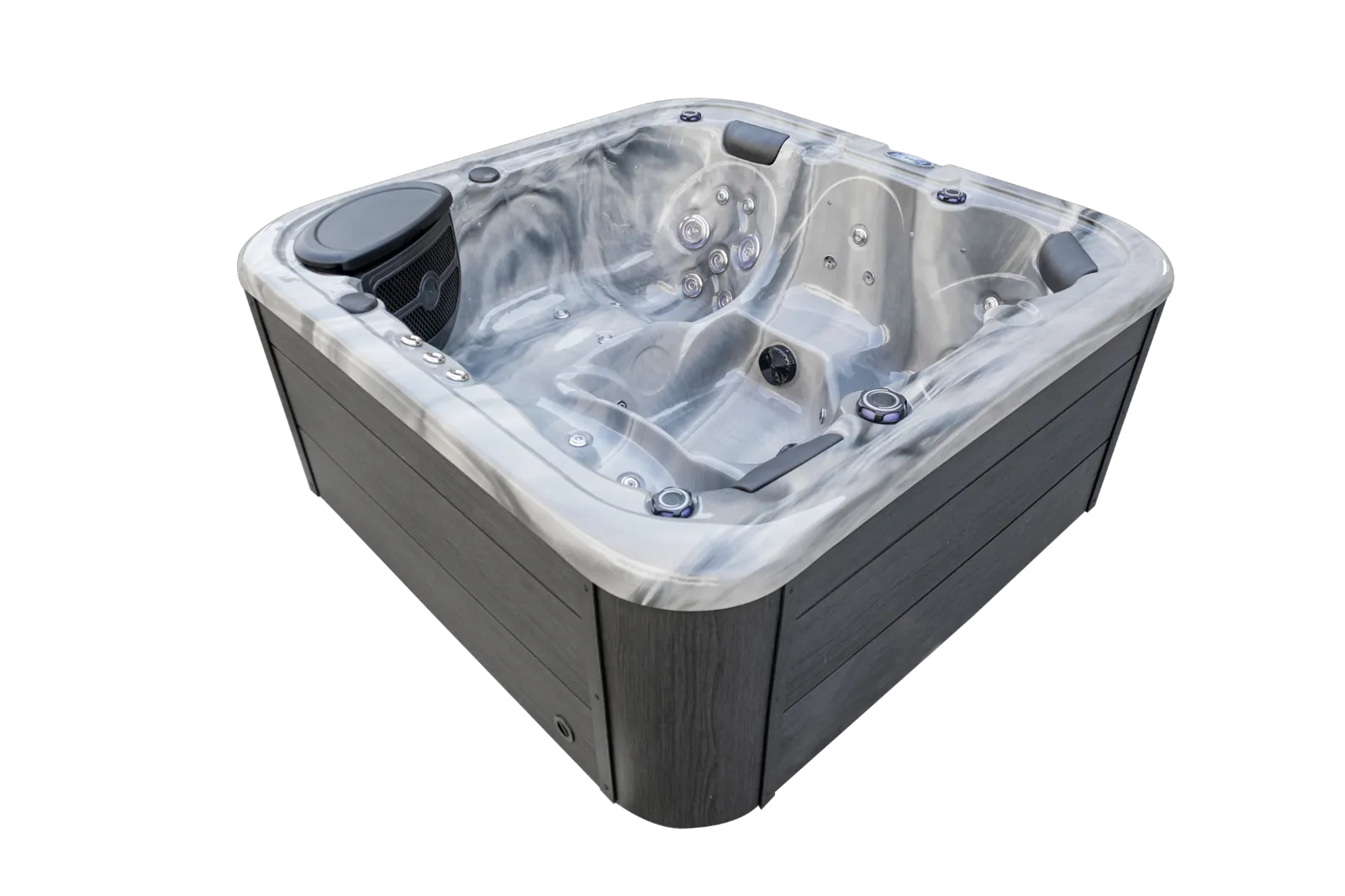 Spa OXO — coque nacrée, hydromassage